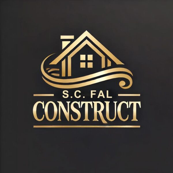 Logo profesional pentru firmă de construcții case la cheie
