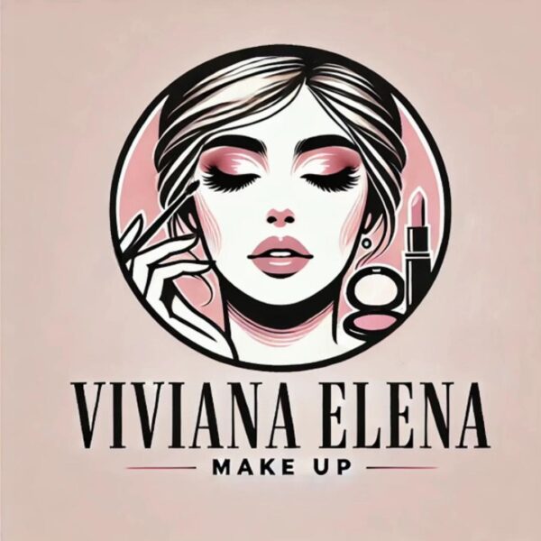 Siglă modernă pentru make-up studio și beauty services