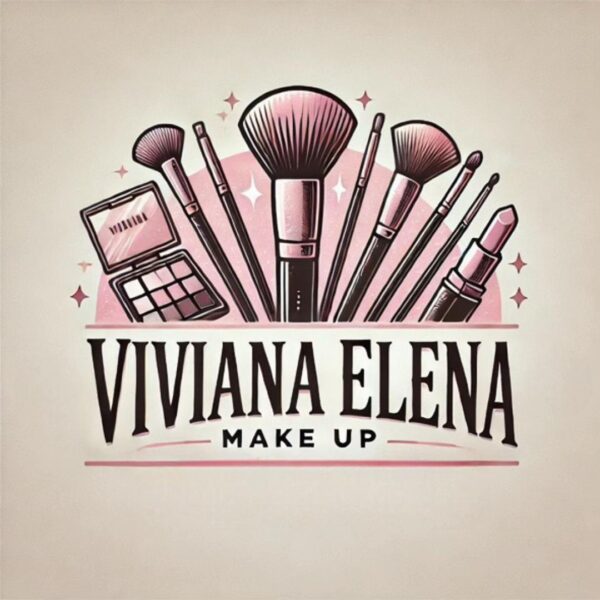 Logo glam pentru artist de machiaj profesional