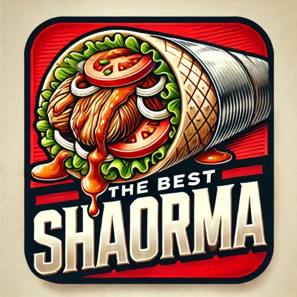 Logo modern pentru restaurant de shaorma și kebab