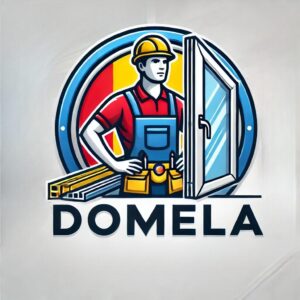 Logo profesional pentru firmă de ferestre termopan și uși din PVC