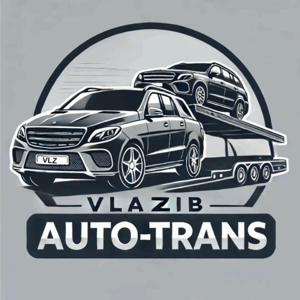 Logo modern pentru serviciu rapid de tractare autovehicule
